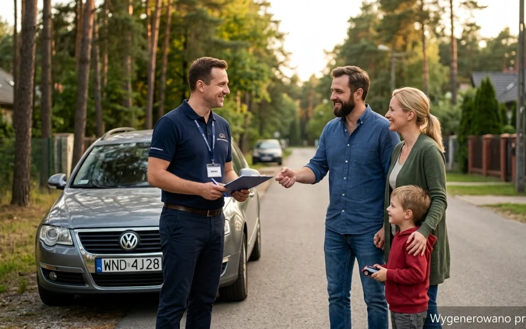 Samochód uszkodzony nad Zalewem Zegrzyńskim – jak zorganizować szybką sprzedaż i transport?